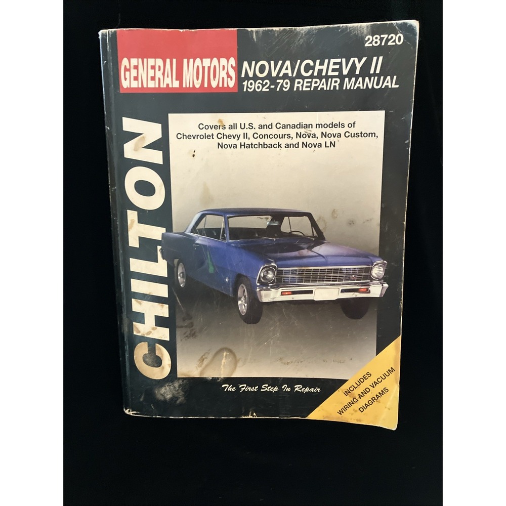 Chevrolet Nova Chevy II 1962-79 Chilton Repair Manual 28720